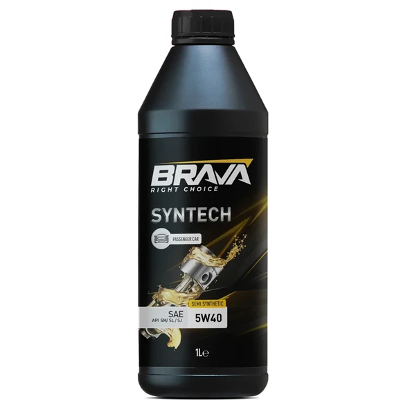 SYNTECH 5W40 1 LT YARI SENTETİK MOTOR YAĞI ürün görseli 1