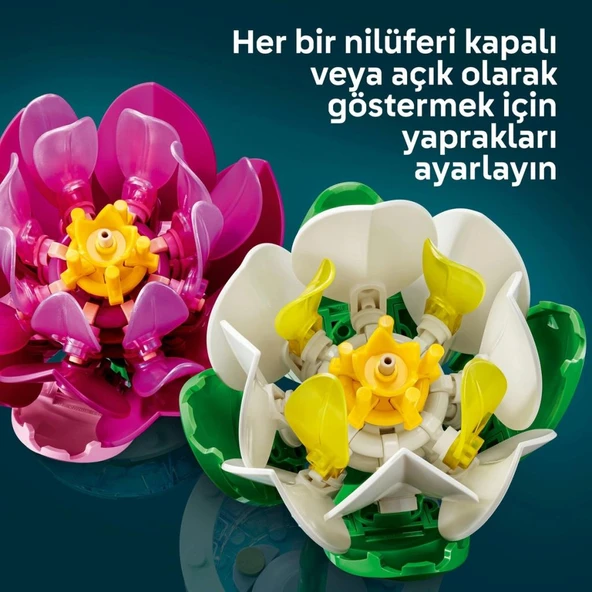 LEGO 11511  Botanicals Nilüferler - Resim 9