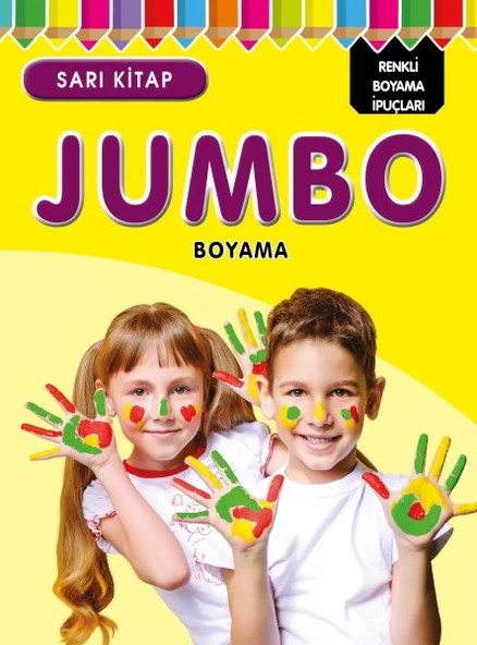 Jumbo Boyama Sarı Kitap ürün görseli 1