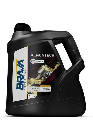 XENONTECH FULL SENTETİK 10W60 2X 4 LT MOTOR YAĞI ürün görseli 1