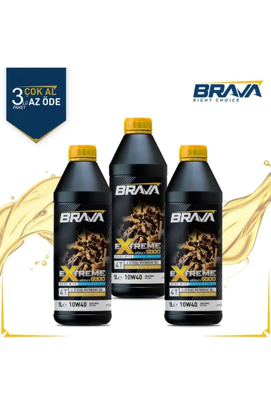 Extreme 6000 4t 10w40 20x 1 Lt Motor Yağı ürün görseli 1