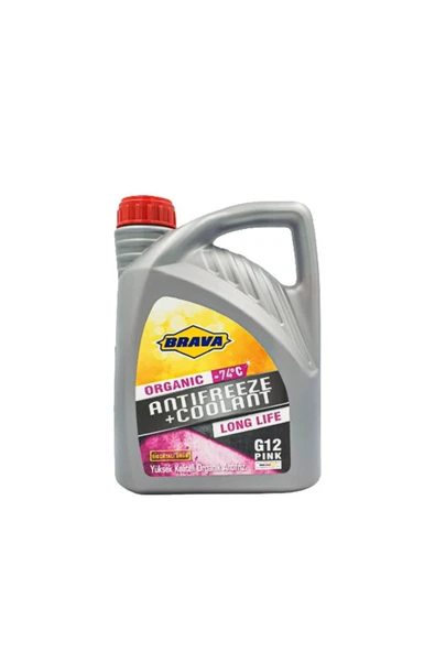 G-12 Organik Antifriz Pembe -74°C - Resim 2