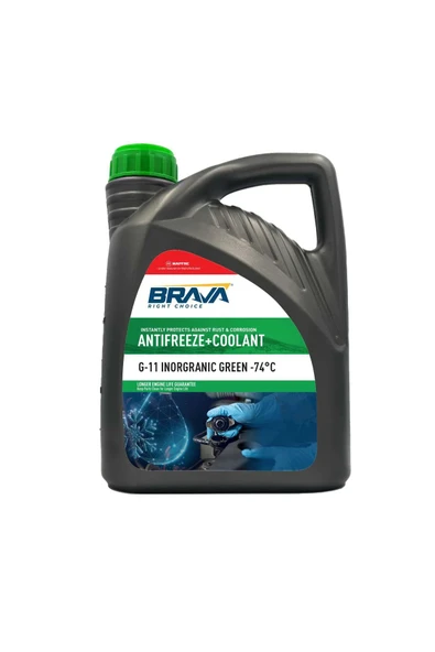G-11 Inorganic Green Antifreeze -74°C 3 KG ürün görseli 1