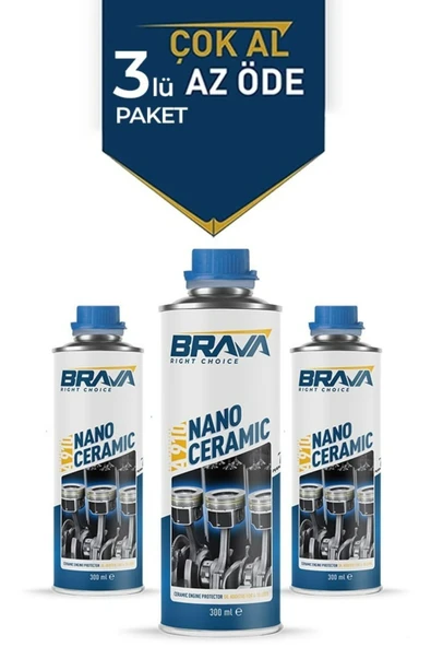 A910 NANO CERAMİC YAĞ KATKISI 300 ML x 3 ürün görseli 1