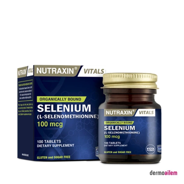 Nutraxin Selenium 100 Tablet ürün görseli 1