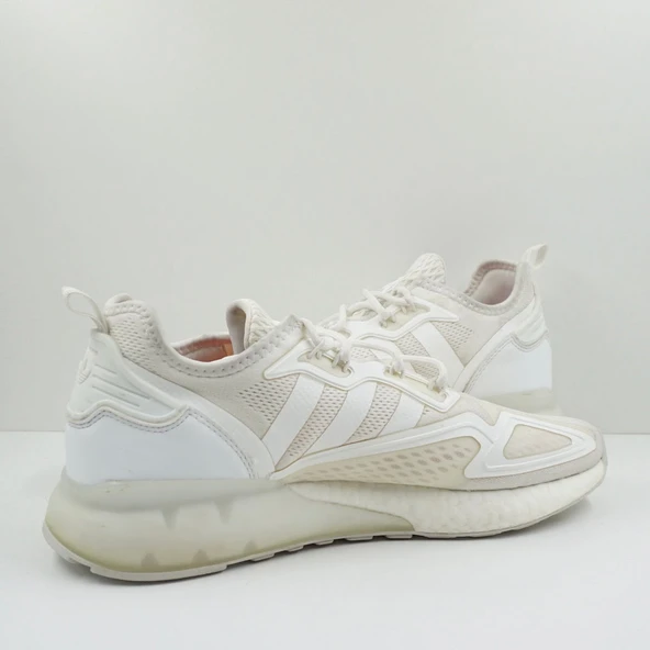 PTTAVM: Adidas ZX 2K Boost Triple White Erkek Spor Ayakkabı