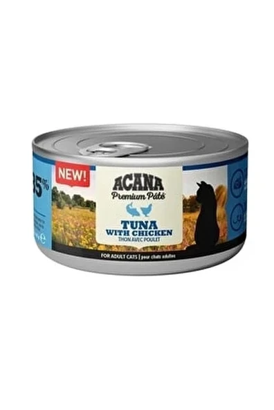 Acana Premium Ezme Tuna Balıklı ve Tavuk Etli 85 gr Yetişkin Konserve Kedi Maması ürün görseli 1
