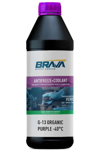 ORGANİK 1 LT G-13 ANTİFRİZ MOR -40°C ürün görseli 1