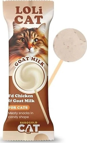 EuroGold Cat LoliCat FD Kedi Ödülü Keçi Sütlü 1,5Gr ürün görseli 1