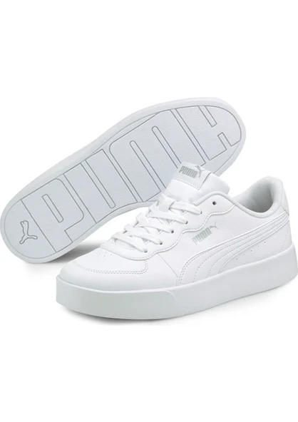 Puma Skye Clean Beyaz Kadın Sneaker - Resim 2