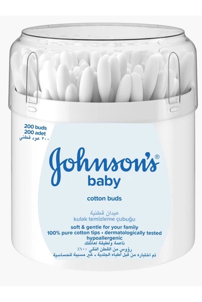 Johnsons Baby Kulak Temizleme Çubuğu 200 Adet ürün görseli 1