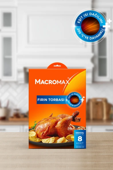 Fırın Torbası 8 Adet 25x38 cm - Resim 2