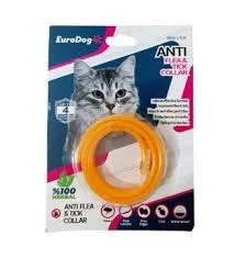 Eurogold Doğal Pire ve Kene Tasması Kedi 40 Cm-Karışık Renk ürün görseli 1