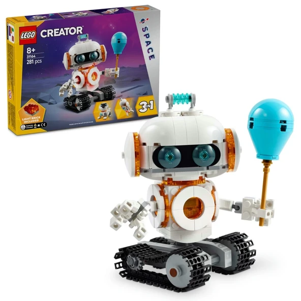 Creator 3'ü 1 Arada Uzay Robotu Bilim Oyun Seti 31164 ürün görseli 1