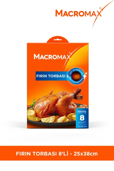 Fırın Torbası 8 Adet 25x38 cm ürün görseli 1