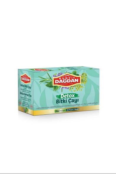 Detox Bitki Çayı Bardak Poşet 20’li mudanis ürün görseli 1