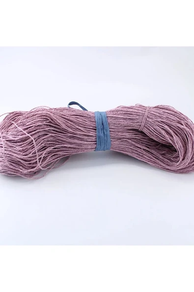 Koyu Lila Renk Çile Kağıt İp Çanta Ipi Supla Ipi  No:82 - (550-600 gr) ürün görseli 1