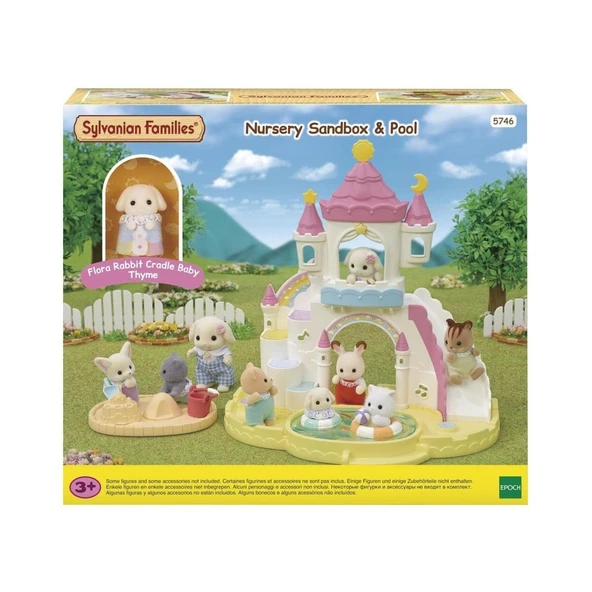 5746 Sylvanian Families Havuz ve Kum Havuzu Oyun Seti +3 yaş ürün görseli 1