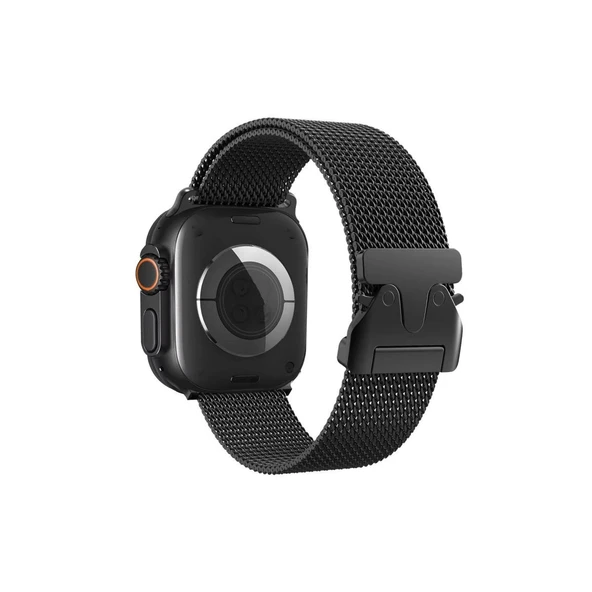 Apple Watch 42mm Milano Metal Kordon (saat Değildir) - Siyah ürün görseli 1