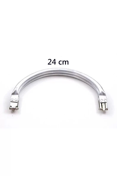 Gizli Metal Oval Çanta Bursu – 24 cm - Metal Çanta Aparatı Çanta Aksesuarı ürün görseli 1
