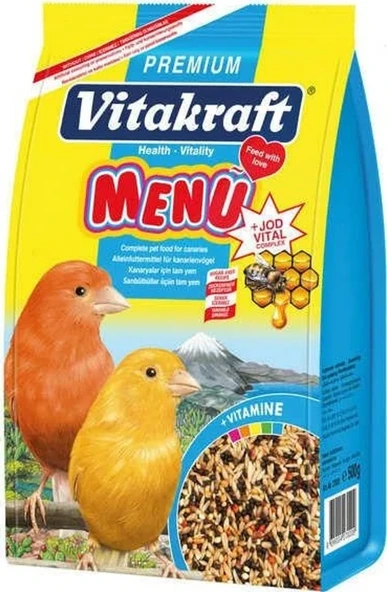 Vitakraft Menü Premium Kanarya Yemi 500 gr ürün görseli 1