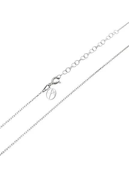 Minimal Tasarım Gümüş Çilek Kolye [OYOT366] - Resim 4