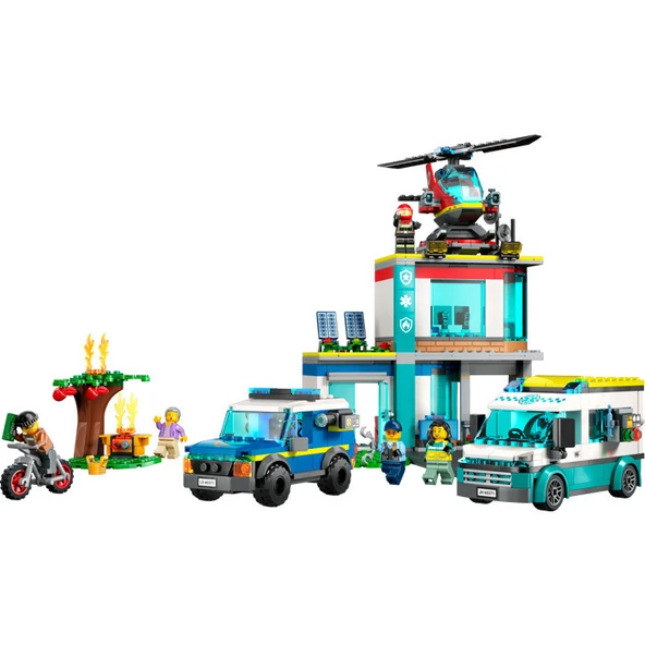 LEGO 60371 City Acil Durum Araçları Merkezi - Resim 2