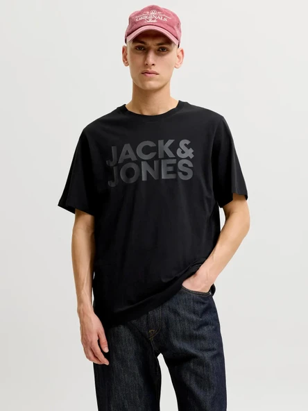 Jack Jones Corp Logo Regular Fit Erkek Tişört 12151955 ürün görseli 1