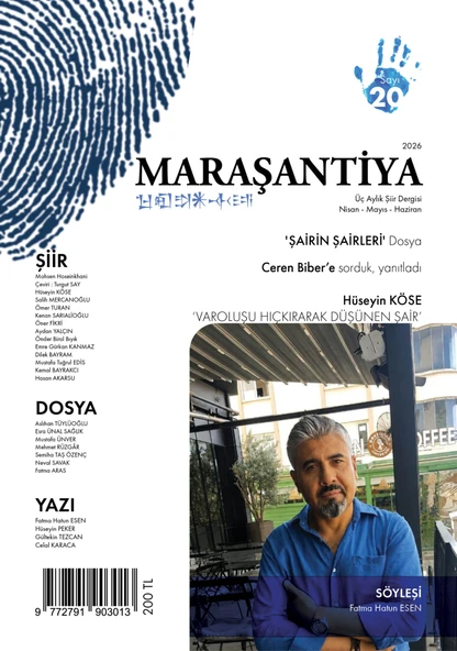 Maraşantiya Dergi 20.Sayı Nisan-Mayıs-Haziran 2026 ürün görseli 1