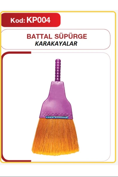 Karakayalar Plastik Süpürge (Battal) Royaleks-KP-004 ürün görseli 1