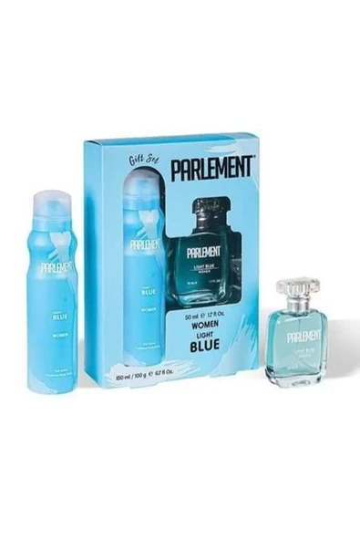 Parlement 50 Ml Light Blue Kadın Parfüm + 150 Ml Deodorant Seti ürün görseli 1