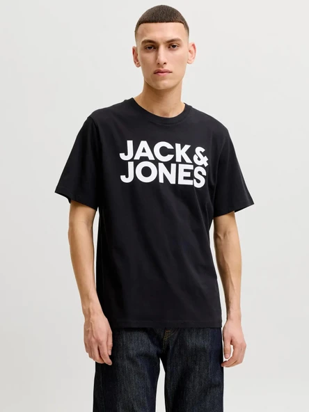 Jack Jones Corp Logo Regular Fit Erkek Tişört 12151955 ürün görseli 1