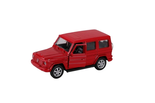 43689 WELLY DIE CASTT PULL BACK MERCEDES G-CLASS - Resim 4