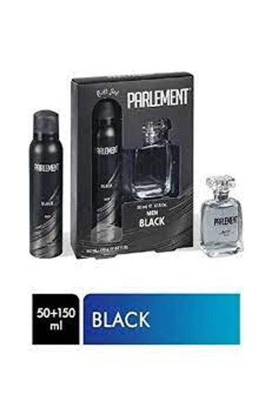 Parlement 50 Ml Black Erkek Parfüm + 150 Ml Deodorant Seti ürün görseli 1