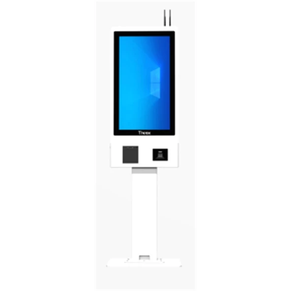 TIWOX K-3250W 32" I7 5.NESİL 256GB SSD 16GB RAM WIFI 80MM FİŞ YAZICI 2D OKUYUCU FHD DOKUNMATİK KIOSK AYAKLI BEYAZ ürün görseli 1