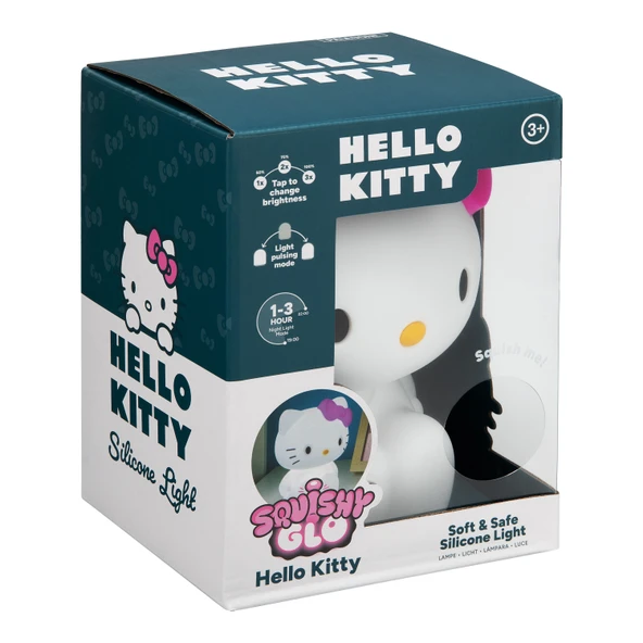 Paladone Hello Kitty SquishyGlo Silicone Light Rechargeable ürün görseli 1
