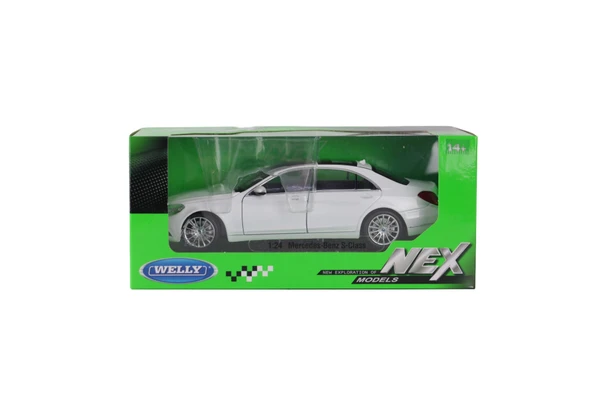 24051 WELLY 1 24 DIE CAST MERCEDES BENZ S ürün görseli 1