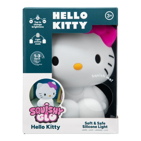 Paladone Hello Kitty SquishyGlo Silicone Light Rechargeable - Resim 2