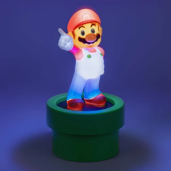 Paladone Super Mario Figür Lamba - Resim 3