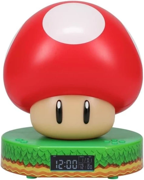 Paladone Super Mushroom Dijital Çalar Saat ürün görseli 1