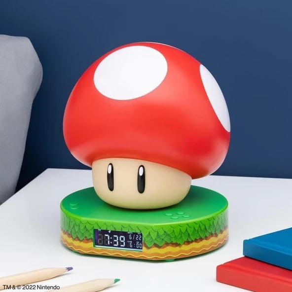Paladone Super Mushroom Dijital Çalar Saat - Resim 4