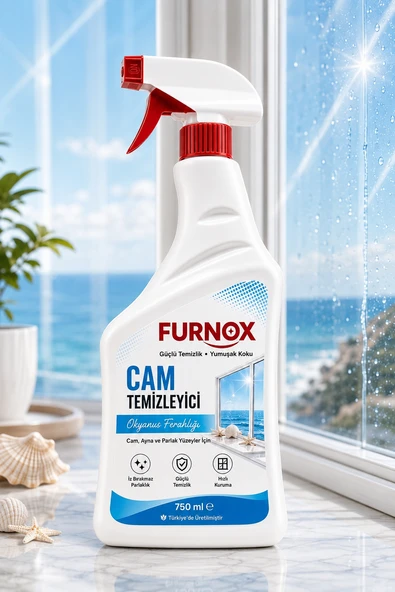 Furnox Cam Temizleyici 750 ml Okyanus Ferahlığı ürün görseli 1