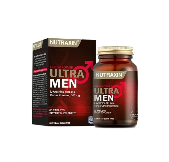 Nutraxin Ultra Men 60 Tablet ürün görseli 1