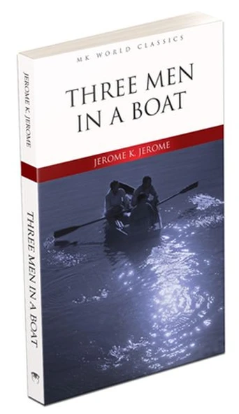 Three Men In A Boat - İngilizce Klasik Roman ürün görseli 1