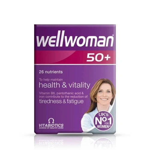 Vitabiotics Wellwoman 50+ 30 Tablet ürün görseli 1