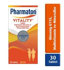 Pharmaton Vitality 30 Tablet ürün görseli 1