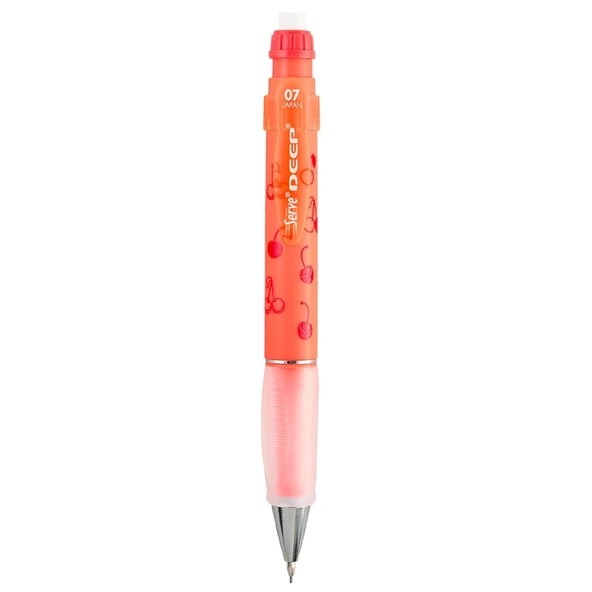 Serve Deep Meknik Kurşun Kalem 0.7 Mm Versatil Kalem Fosforlu Kırmızı Kiraz Sv-Deep-07-Dfkrm (12 Li Paket) ürün görseli 1