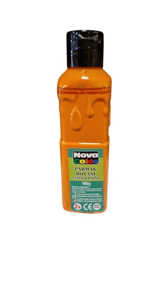Nova Color Parmak Boyası 180 Gram Turuncu Nc-637 ürün görseli 1