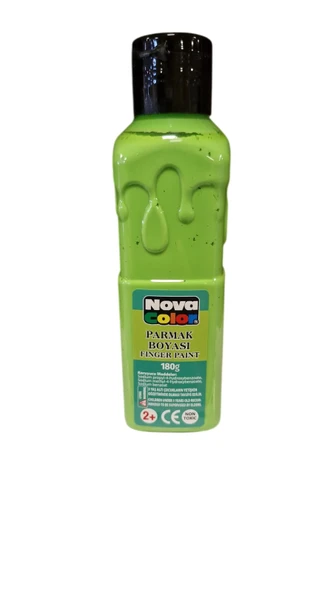 Nova Color Parmak Boyası 180 Gram Açık Yeşil Nc-641 ürün görseli 1