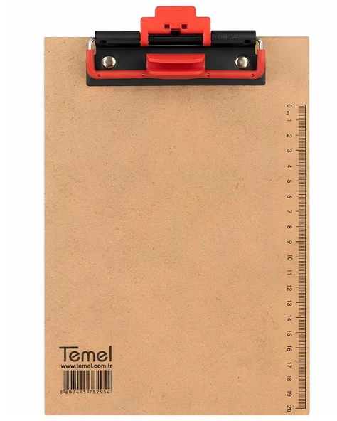 Temel A5 Ahşap Sekreterlik Otomatik Mekanizmalı Kalem Tutma Aparatlı ürün görseli 1